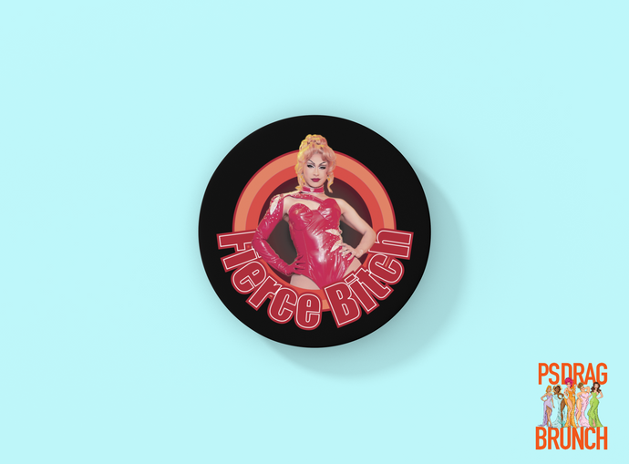 Fierce Bitch Ceramic Coaster