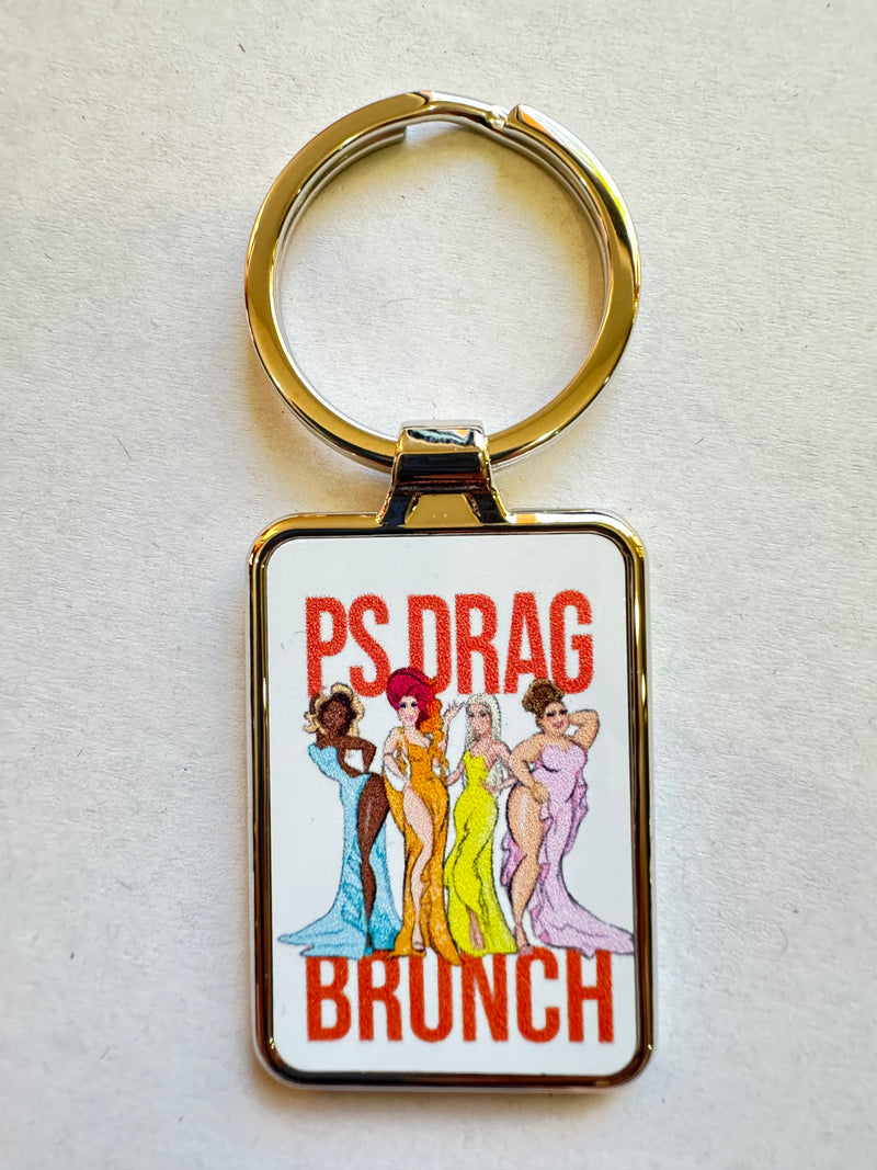 Load image into Gallery viewer, PS Drag Brunch Keychain
