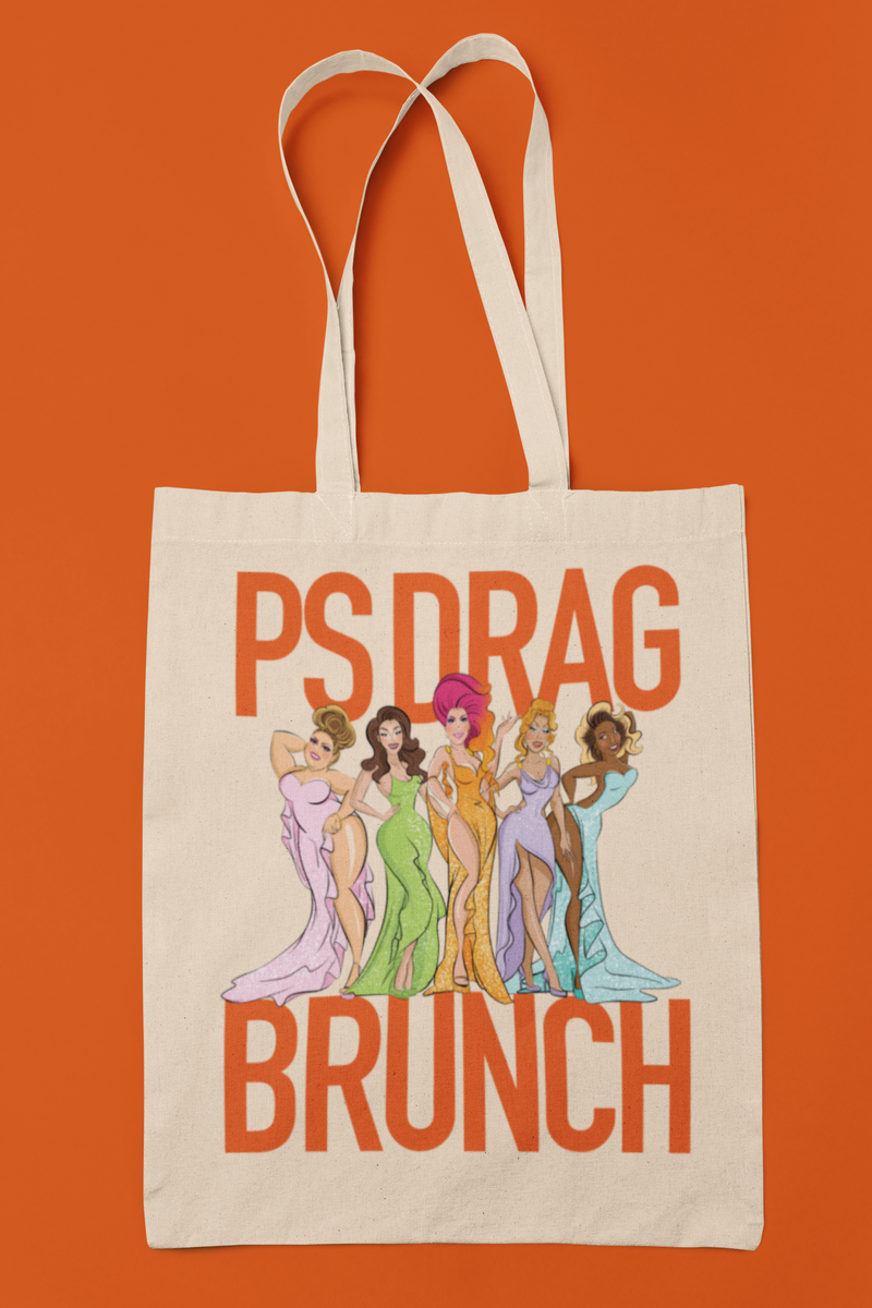 Load image into Gallery viewer, PS Drag Brunch Tote Bag
