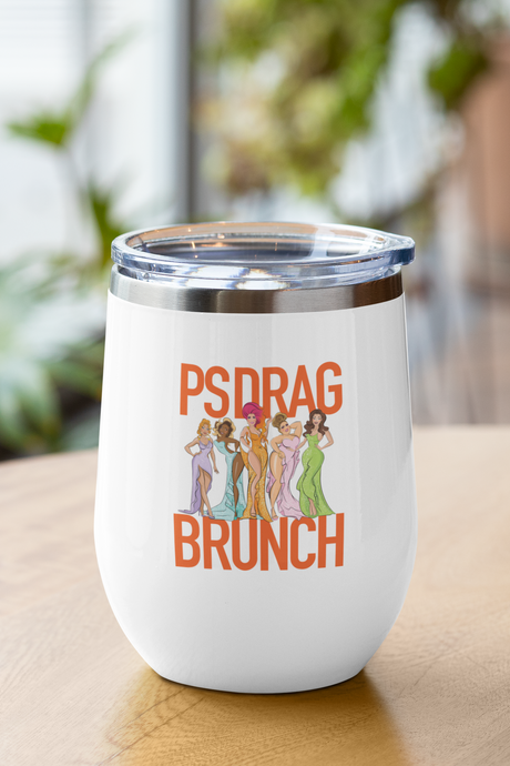 PS Drag Brunch Stemless Wine Tumbler