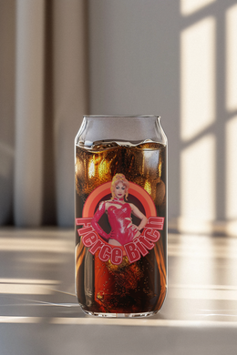 Fierce Bitch Beer Can Glass