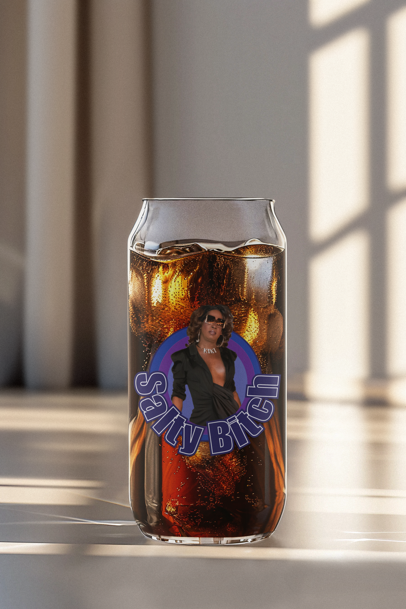 Load image into Gallery viewer, Salty Bitch Beer Can Glass
