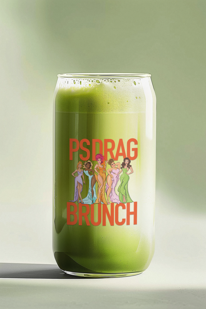 Load image into Gallery viewer, PS Drag Brunch Beer Can Glass
