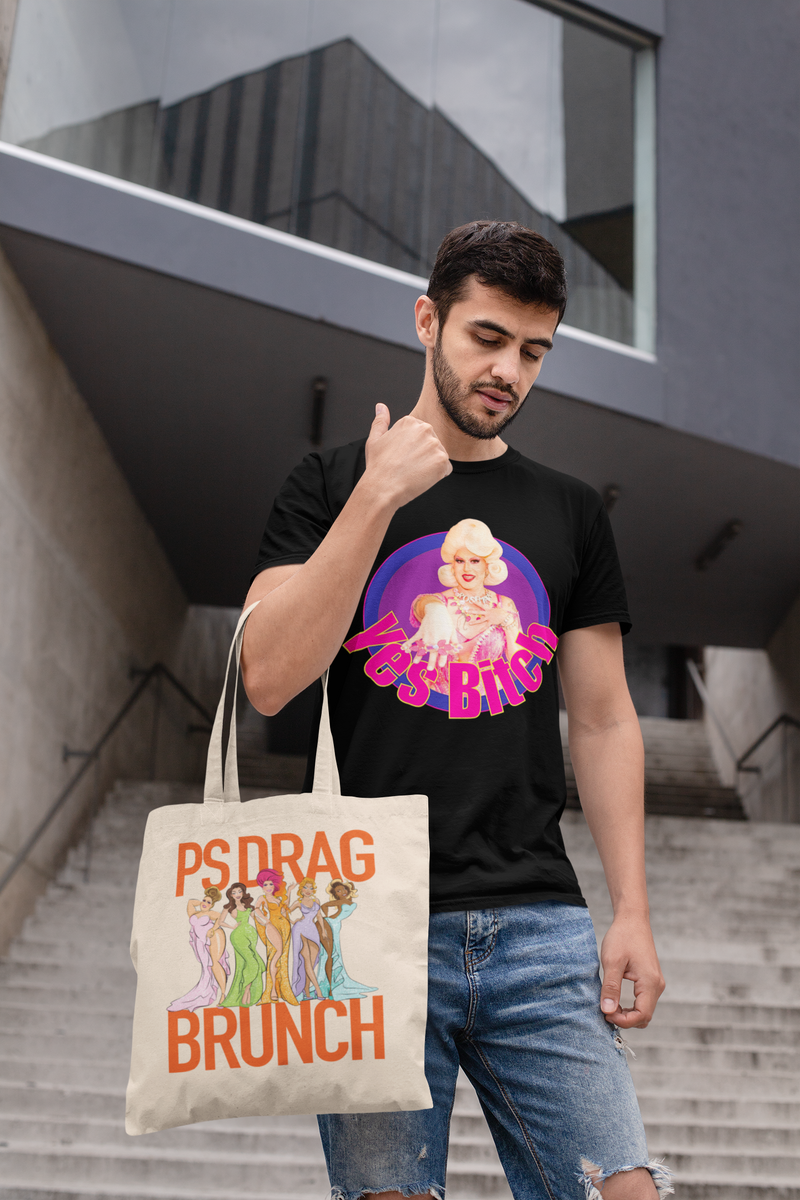 Load image into Gallery viewer, PS Drag Brunch Tote Bag
