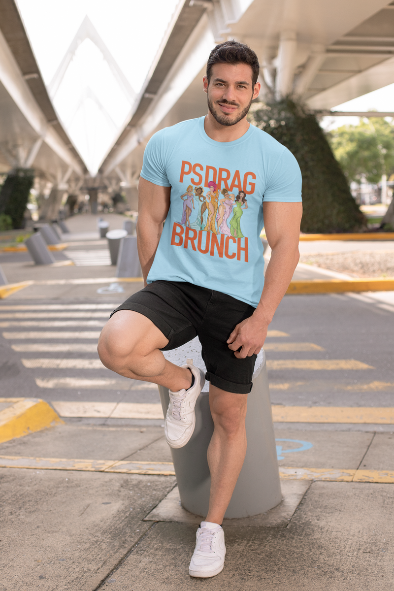 Load image into Gallery viewer, PS Drag Brunch Retired Logo T-Shirts
