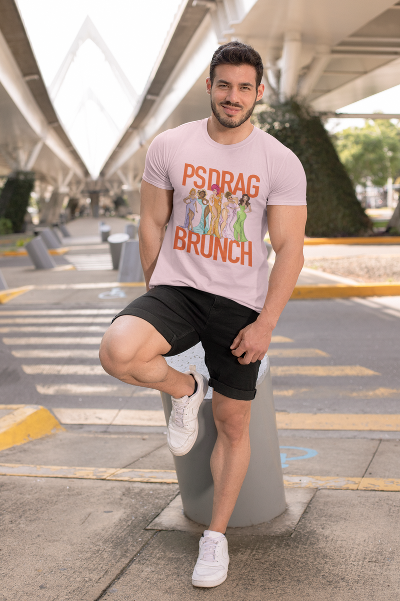 Load image into Gallery viewer, PS Drag Brunch Retired Logo T-Shirts
