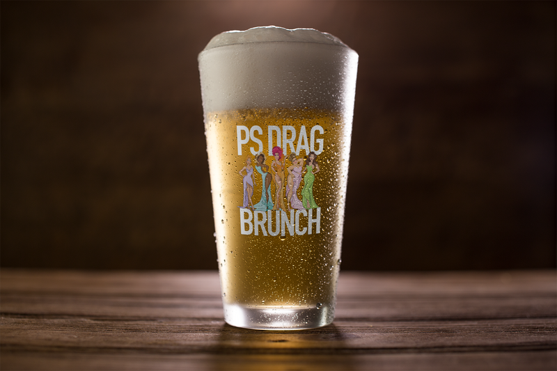 Load image into Gallery viewer, PS Drag Brunch Pint Glass
