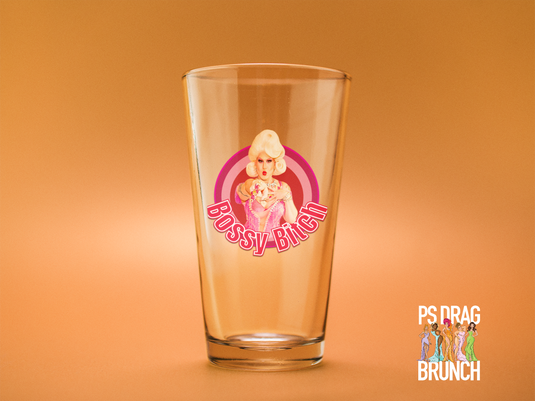 Bossy Bitch Pint Glass