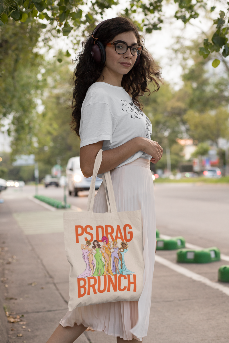 Load image into Gallery viewer, PS Drag Brunch Tote Bag
